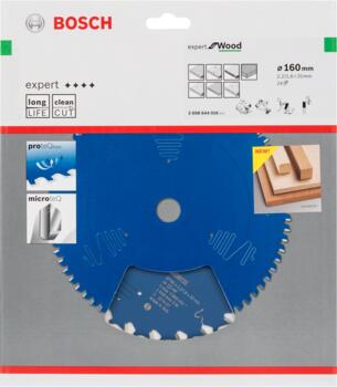 Ripz.disks Expert forWood 160 x 20 x 2,2 mm, 24, Rokas ripzāģiem RIPZĀĢA ASMENS EXPERT FOR WOOD, 2608644016, BOSCH (2608644016)