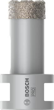 Dimanta caurumzāģis 20 mm DrySpeed Best for Ceramic, Mazām leņķa slīpmašīnām PRO CERAMIC DRY KROŅURBIS, 2608587115, BOSCH (2608587115)