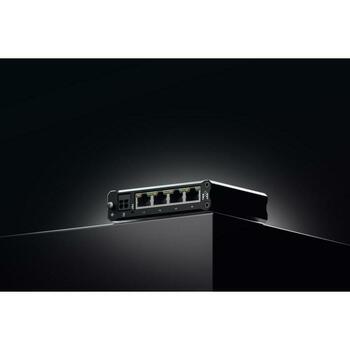 Teltonika коммутатор TSW304 4 x 1000 Mbps, 7 - 57 V, IP30, PoE, DIN крепление, алюминий (TSW304)