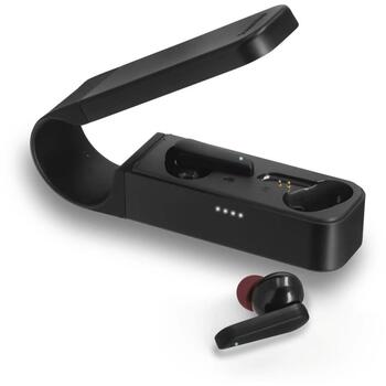Hama Austiņas 00184103, 55g, Melna, 90dB, Bezvadu, 32Ω, Ausu ieliktņi, USB-C, Bluetooth, 20Hz-20KHz, Iebūvēts mikrofons (00184103)