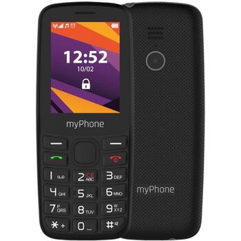 Myphone 6410 LTE TEL000868, 2.4 дюйма, 128 МБ, 64 МБ, 1400 мАч, 0.3 МП, Dual SIM, USB Type-C, 4G, FM радио, LED фонарик (TEL000868)