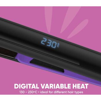Sbb. Утюжок для волос SBST-1000-EU, 130°C - 230°C, автоматическое отключение, 2м поворотный шнур, ионизация (SBST-1000-EU)