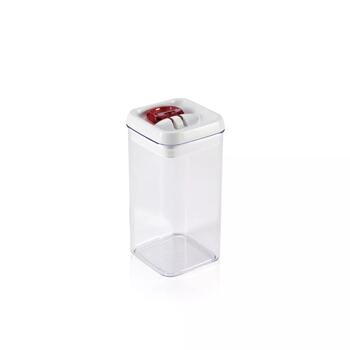 Leifheit Fresh&Easy pārtikas trauks 1,2L 1031210, hermētisks, vienas rokas atvēršana, kaudzējams (1031210)