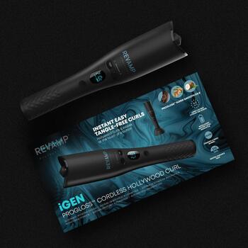 Revamp Утюжок для завивки CL-2750-EU2, 19mm, 150-210°C, автоматическое отключение, керамическое покрытие, индикаторный свет (CL-2750-EU2)