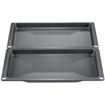 Bosch Universālā panna HEZ530000, 2 puspannas, saderīga ar Bosch 6. un 4. sērijas 60cm krāsnīm (HEZ530000)