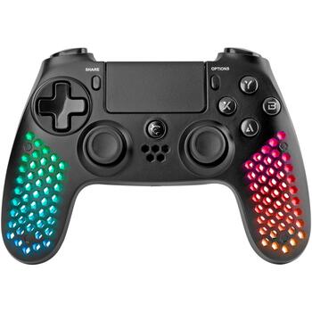 White Shark Gamepad Legatus GPW-4009, 15 + D-pad, 2, 600 mAh, Bluetooth 5.0, melna, 0.5 m vads (GPW-4009)
