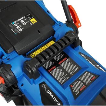 Blaupunkt Газонокосилка CL3010, 18V, 33 см, 30L, 25-75 мм, 10.3 кг, бесщеточный мотор, мульчирование (CL3010)