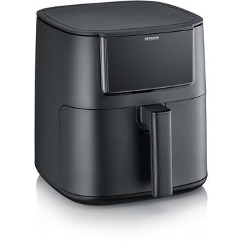 Severin karstā gaisa friteris FR 002462, 7l, 1700W, 12 režīmi, melns, skārienvadība, 11 automātiskās programmas, atmiņas funkcija (FR 002462)