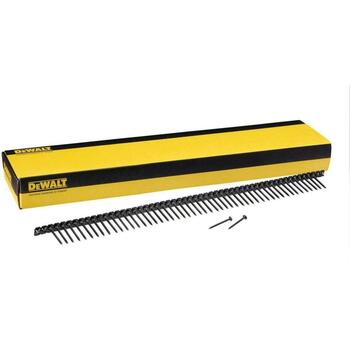 Dewalt Гипсокартонные саморезы DWF4000250 25 мм, 3,5 мм, PH2, 1000 шт, Изогнутые, черный фосфат, быстрая установка (DWF4000250)