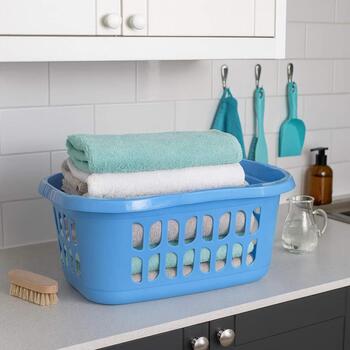 Beldray Корзина для белья LA00000175CRNEU7, 38L, синий, пластик, 24x37x49cm (LA00000175CRNEU7)