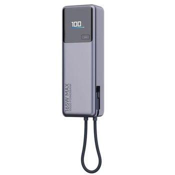 Сверхмощный внешний аккумулятор 165 W 120 W + 45 W 2× USB-C с LCD дисплеем серый BHR9361GL Xiaomi (BHR9361GL)