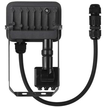 Emos LED прожектор INOVO ZS2712, 10 W, 1100 lm, IP65, 4000 K, PIR датчик, алюминий, стекло (ZS2712)