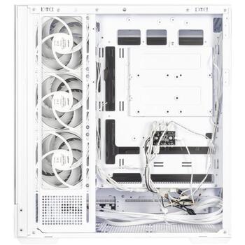 Zalman P40 NAMU WHITE, корпус ATX Mid-Tower, 4x120mm ARGB вентилятора, сталь, стекло, дерево, 452x235x492мм, ATX/mATX/Mini-ITX (P40 NAMU WHITE)