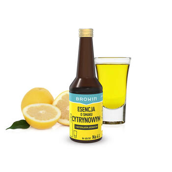 Browin Citrona aromāta esence, 404181, 40ml, 4L dzēriena pagatavošanai, dabīgā aromāta klātbūtne (404181)