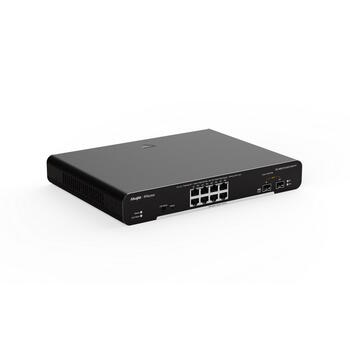 Ruijie Layer 2 Cloud-Managed Gigabit PoE+ коммутатор RG-NBS3100-8GT2SFP-P, 20 Gbps, 8x PoE+ порты, 2x SFP порты, 130W PoE бюджет (RG-NBS3100-8GT2SFP-P)