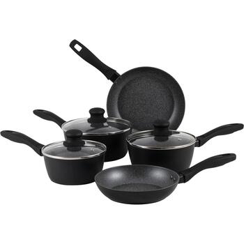 Russell Hobbs Набор сковородок RH028141EU7, 20см, 24см, 16см, 18см, 20см, алюминий, антипригарное покрытие (RH028141EU7)