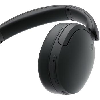 Sony bezvadu austiņas WH-CH730N WHCH730NB.CE7, 30 mm, 6-20000 Hz, 100 Ω, 108 dB, aktīvā trokšņu slāpēšana, Bluetooth 6.0, 50 h (WHCH730NB.CE7)