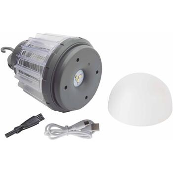 Jata Электрический уничтожитель насекомых MOST3546, 5W, USB, 50m2, IPX4, перезаряжаемый, LED 180lm, тихий (MOST3546)
