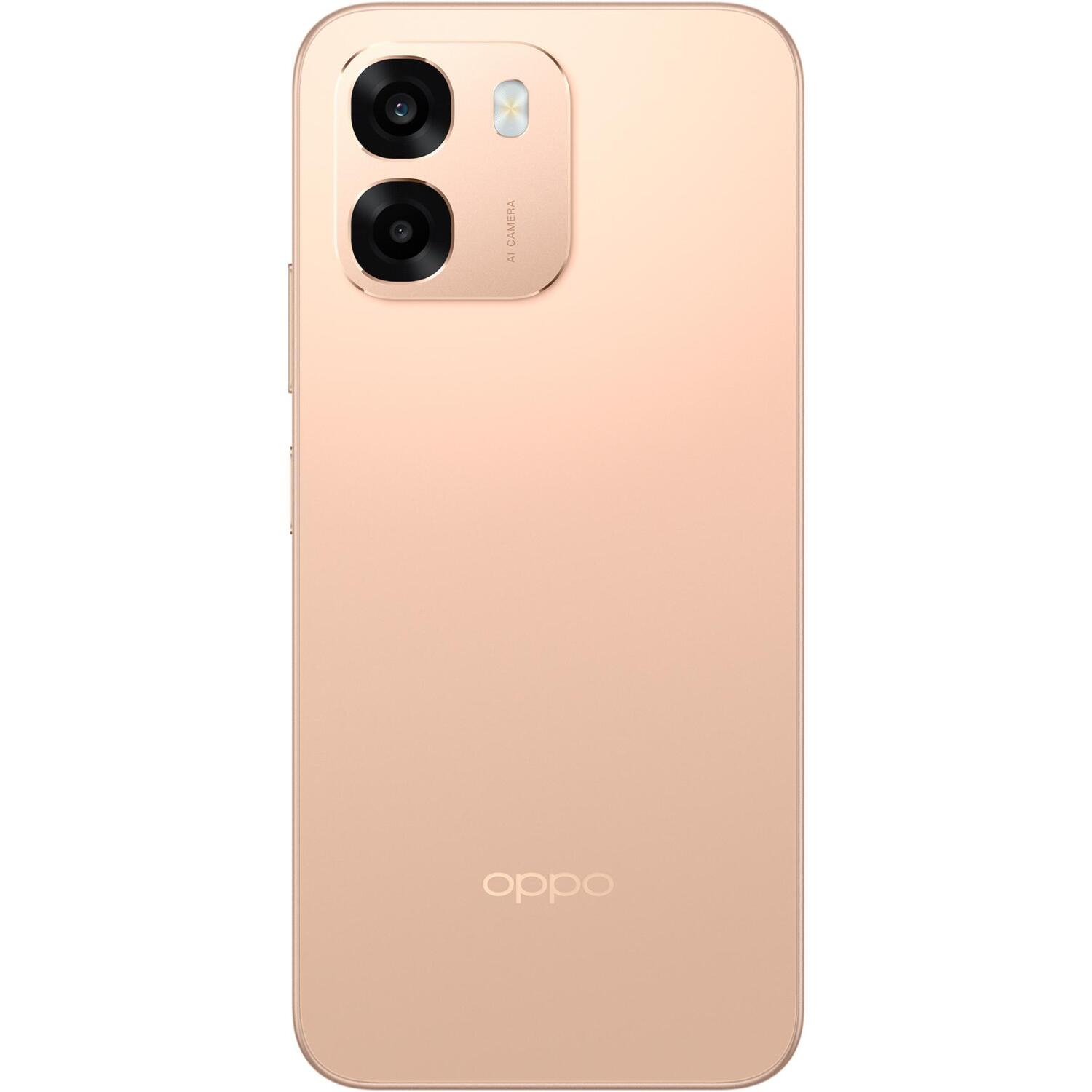 Oppo смартфон CPH2817 110010349848, 6.75in, 6GB, 256GB, 50MP, 8MP, 6550mAh, Android 15, Dual SIM, 4G, Aurora Gold (110010349848)