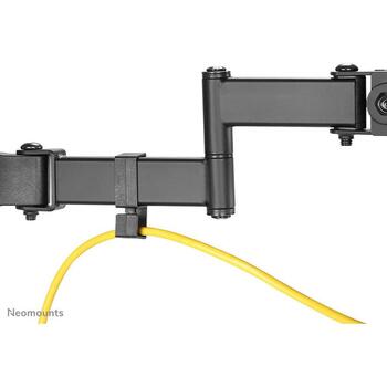 Neomounts TV stiprinājums FL40-450BL11, 17-32 collu, maksimālā slodze 8 kg, VESA 75x75-100x100 mm, 180° pagrieziens, 30° slīpums (FL40-450BL11)