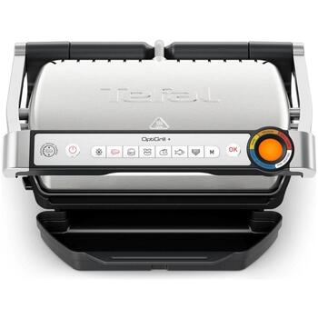 Tefal Elektriskais grils GC718D10, 2000 W, nerūsējošais tērauds/melns, 600 cm², 6 automātiskās programmas (GC718D10)