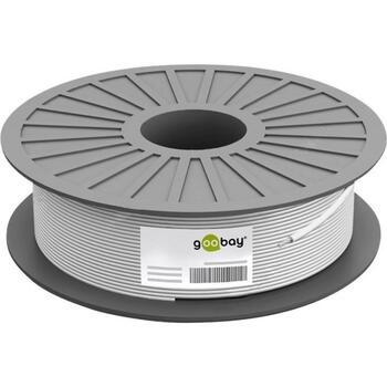 Goobay уличный сетевой кабель CAT 5e U/UTP 57198, 100 м, круглый, AWG 24/1, CCA, оболочка PE, УФ- и водостойкий (57198)