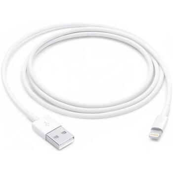 Apple Lightning кабель, MUQW3ZM/A, 1м, Lightning, USB, белый (MUQW3ZM/A)