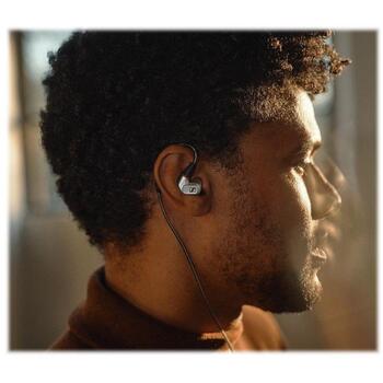 Sennheiser Наушники IE 900 508949, 16Ω, 94dB, 5-48000Hz, серебристый, in-ear, проводные, 3.5mm, 2.5mm (508949)