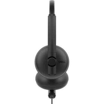 Dell Наушники WH125 520-BBLV, USB Type-A, черный, 20-20kHz, микрофон с держателем, проводное подключение (520-BBLV)