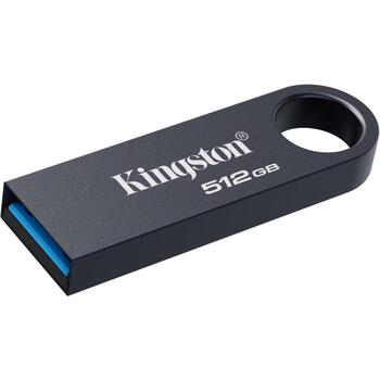 Kingston USB флеш-накопитель KE-U2X512-1AC 512GB, 220MB/s чтение, 100MB/s запись, металлический корпус, Type-A (KE-U2X512-1AC)