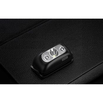 SUPERFIRE HL05-L pieres lukturis, 110 lm, IP44, 300 min, 50 g, USB, 5 režīmi, ABS (HL05-L)