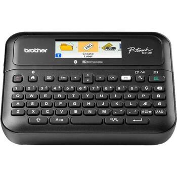 Brother Принтер для этикеток PT-D610BT PTD610BTVPZW1, 24 мм, 30 мм/с, 180 dpi, 7 строк печати, Bluetooth 5.0 (PTD610BTVPZW1)