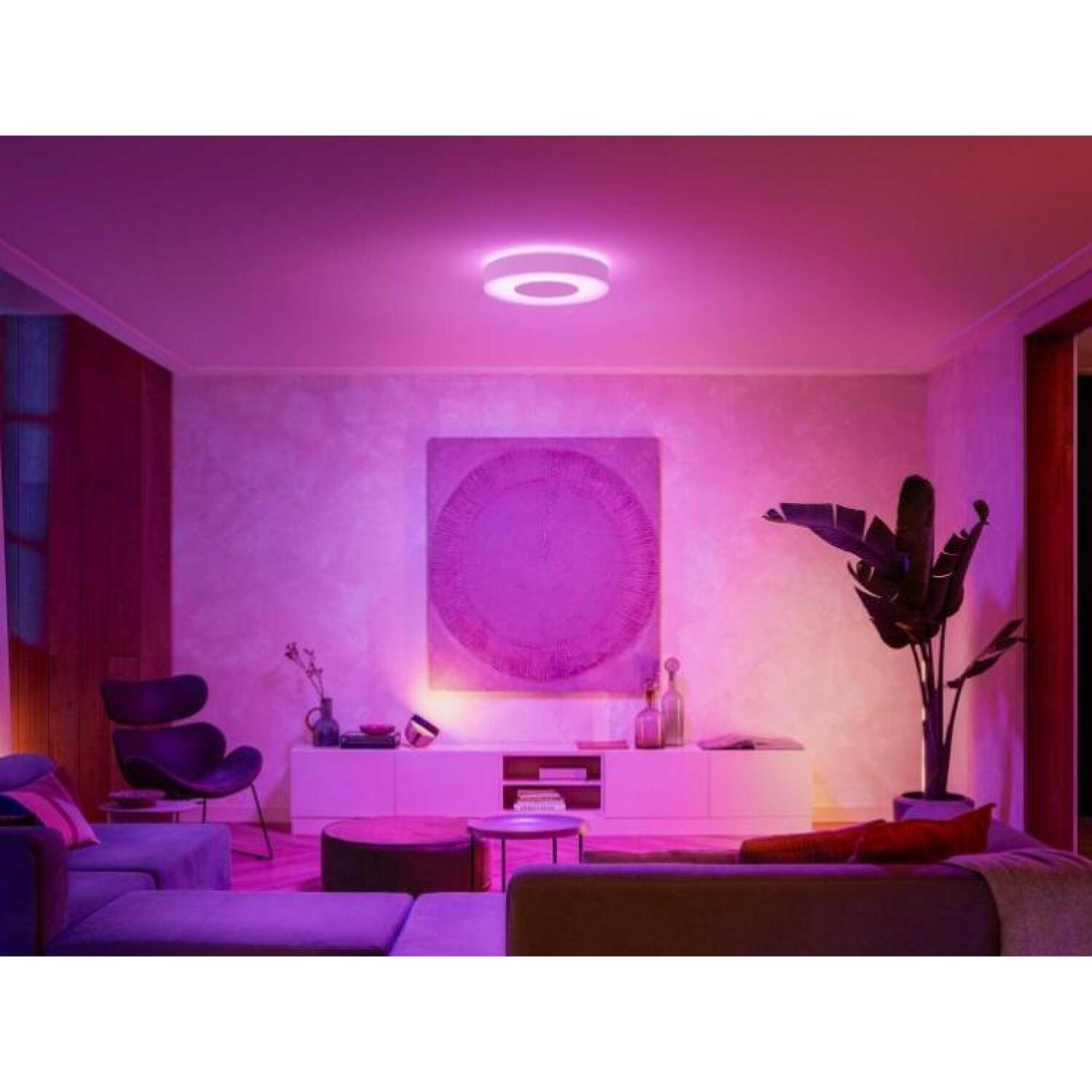 Philips Hue viedā griestu lampa Infuse L 8718696176511, 52.5 W, 2000-6500 K, 3450 lm, LED, Bluetooth, balta, krāsu apgaismojums (8718696176511)