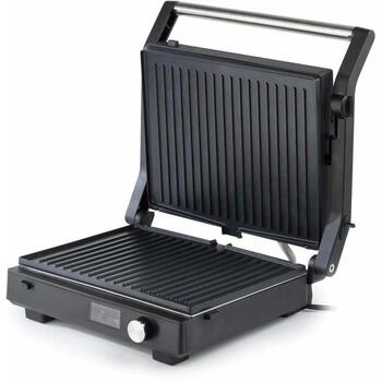 Gorenje Kontaktgrils GCG2000SD, 2000 W, 35 cm x 34 cm x 16 cm, LED displejs, noņemamas plāksnes, neslīdošas kājas (GCG2000SD)