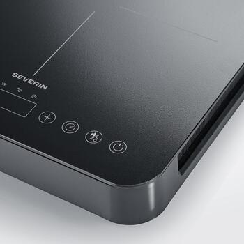 Severin Индукционная плита DK 001027, 3400W, 2 конфорки, температура 60-240°C, сенсорное управление, 180 мин таймер (DK 001027)
