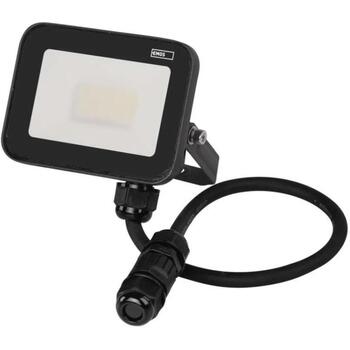 Emos LED прожектор INOVO ZS2612, 10 W, 1100 lm, нейтральный белый, IP65, алюминий, стекло, 120°, 50 000 часов (ZS2612)