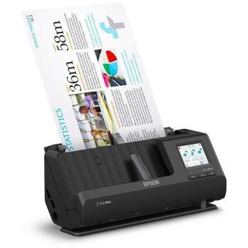 Epson компактный сетевой сканер ES-C380W B11B269401, 600 dpi, беспроводной, автоматическое дуплексное сканирование (B11B269401)