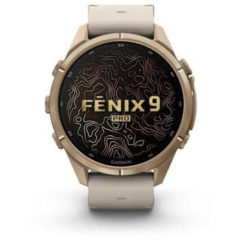 SMARTWATCH FENIX 9 PRO/AUT. GOLD 010-04335-21 GARMIN (010-04335-21)