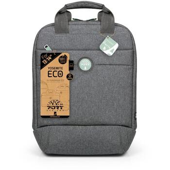 Port Designs Рюкзак для ноутбука YOSEMITE Eco 400702, 34.5см, 24.5см, 2.5см, 12л, 58% переработанных материалов, водонепроницаемый (400702)
