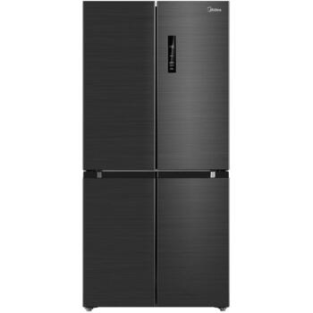 Midea MDRF632FIE45 холодильник, класс E, 177.5см, No Frost, 305л, 168л, дисплей, 35дБ, Dark Inox (MDRF632FIE45)