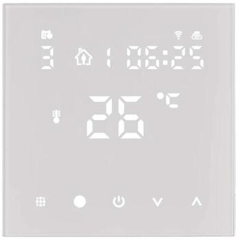 Emos Программируемый напольный термостат P56201UF, 230V AC, Wi-Fi, 6x в день, NTC 10kΩ датчик, голосовое управление, LED дисплей (P56201UF)