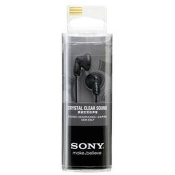 Sony MDR-E9LP Fontopia austiņas, MDRE9LPB.AE, 1.2m, 16Ω, dinamiskas, stereo, 104dB/mW (MDRE9LPB.AE)