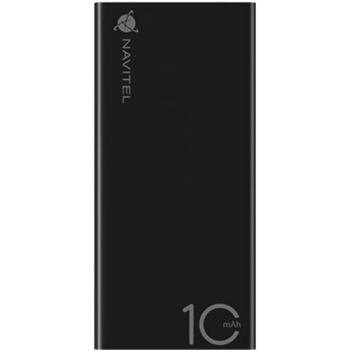 Navitel PWR10 AL Black, 10000mAh, 3.7V, 22,5W, USB-C 5V 2,6A, 9V 2A, 12V 1,5A, USB-Ax2 5V 3A, 9V 2A, 12V 1,5A, Mikro USB 5V 2A (PWR10 AL Black)