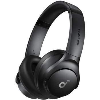 Anker Soundcore Austiņas Q20i A3004G11, 16Ω, Bluetooth 5.3, Hibrīd ANC, 40h akumulatora darbības laiks (A3004G11)
