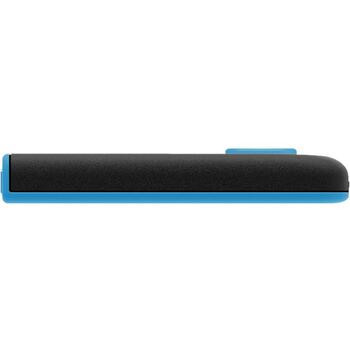 Adata USB флеш-накопитель AUV128-256G-RBE 256 ГБ, USB 3.2 Gen 1, скорость чтения 100 МБ/с, черный, синий (AUV128-256G-RBE)