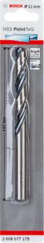 Urbis metālam PointTeQ 11 x 94 x 142 mm , 1 gab., Urbjmašīnām/skrūvgriežiem POINTTEQ HSS SPIRĀLVEIDA URBIS, 2608577175, BOSCH (2608577175)