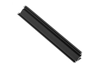Gtv profils GLAX LED lentei, PA-GLAXNKKT-AL-20M, 2m, melns matēts, alumīnijs, stūra virsmas montāža (PA-GLAXNKKT-AL-20M)