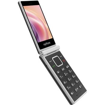 Myphone Tango 2 LTE TEL001111, 4G, 3.5 дюйма + 2.4 дюйма, 48 МБ ОЗУ, 128 МБ, Dual SIM, Bluetooth 5, 2 МП, 1700 мАч, FM-радио (TEL001111)