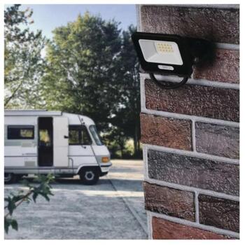 Emos LED prožektors GLARO ZS2214B, 10 W, 1000 lm, IP65, neitrāli balta, alumīnijs, 120°, 20 000 h (ZS2214B)