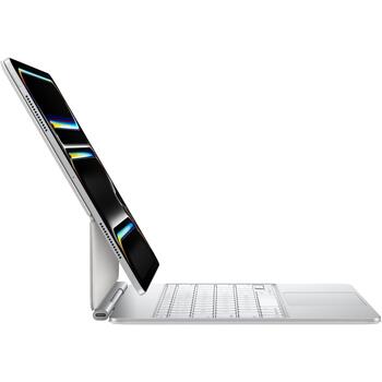 Apple Magic Keyboard для iPad Pro 13 дюймов (M4) MWR43Z/A, белый, QWERTY, USB-C, тактильная панель, подсвеченные клавиши (MWR43Z/A)